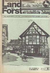 Landwirtschaftskammer Hannover  Hannoversche Land- und Forstwirtschaftliche Zeitung 145.Jahrgang 1992 