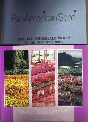 Pan-American Seed Co.  1 Katalog, 1 Preisliste und 2 Prospekt der Firma Pan-American Seed Co. 