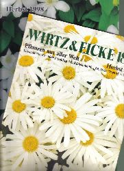 Wirtz & Eicke  2 Kataloge von der Firma Wirtz & Eicke Herbst 1982 und 1998 
