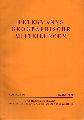 Petermanns Geographische Mitteilungen  Petermanns Geographische Mitteilungen 116. Jahrgang 1972 