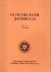 Oldenburger Landesverein fr Geschichte  Oldenburger Jahrbuch Band 71 - Sonderband Vereinsgeschichte 