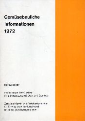 Bundesausschu Obst und Gemse  Gemsebauliche Informationen 1972 