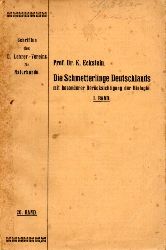 Eckstein,Karl  Die Schmetterlinge Deutschlands mit besonderer Bercksichtigung 