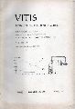 Vitis  Vitis Band 5. 1965/66 Heft 1,2,3 und 6 (4 Hefte) 