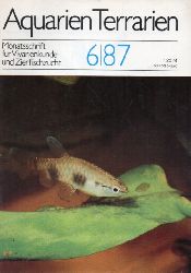 Aquarien Terrarien  Aquarien Terrarien 34.Jahrgang 1987 Heft 6 (1 Heft) 