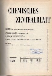 Chemisches Zentralblatt  Chemisches Zentralblatt 140.Jahrgang 1969 (Nr.21, 21.Mai bis Nr.24 