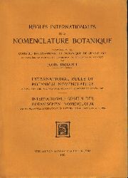 Briquet,John  Regles Interntional de la Nomenclature Botanique 