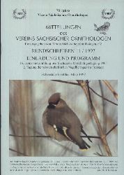 Verein Schsischer Ornithologen  Rundschreiben Nr. 11 / 1997 Einladung und Programm 