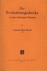 Haase-Bessell,Getraud  Der Evolutionsgedanke in seiner heutigen Fassung 