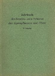 Verein zum Schutze der Alpenpflanzen und -Tiere  Jahrbuch des Vereins zum Schutze der Alpenpflanzen und -Tiere 