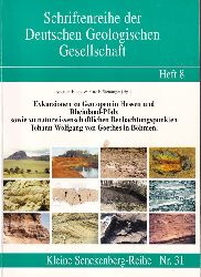Hoppe,Andreas und Fritz F.Steininger (Hsg.)  Exkursionen zu Geotopen in Hessen und Rheinland-Pfalz sowie zu 