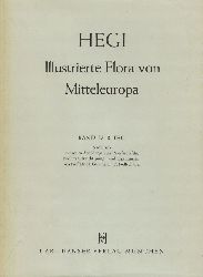 Hegi,Gustav  Illustrierte Flora von Mitteleuropa Band IV. Teil 3 Dicotyledones 