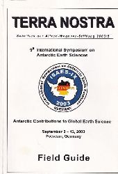 Alfred-Wegener-Stiftung  Antarctic Contributions to Global Earth Science September 8-12,2003 