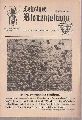 Leipziger Bienenzeitung  66.Jahrgang 1952 Heft 1 bis 12 (12 Hefte) 