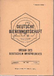 Deutsche Bienenwirtschaft  7.Jahrgang 1956 Heft 7 (1 Heft) 