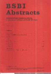 The Botanical Society of the British Isles  BSBI Abstracts Part 17 July 1987 