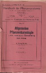Tischler,Georg  Allgemeine Pflanzenkarylogie 2.Hlfte: Kernteilung und 