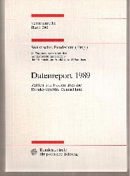 Statistisches Bundesamt (Hsg.)  Datenreport 1989 