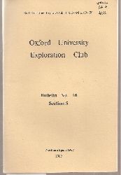 Oxford University Exploration Club  Bulletin No.16 Sektion 5 