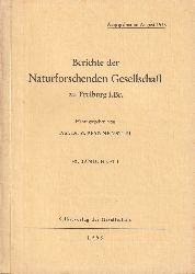 Naturforschende Gesellschaft in Freiburg i.Br.  Berichte der Naturforschenden Gesellschaft in Freiburg i.Br. 48. Band 