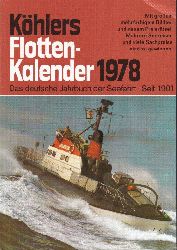 Khlers Flotten-Kalender  Khlers Flotten-Kalender 65.Jahrgang 1978 