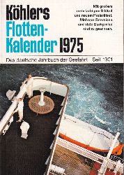 Khlers Flotten-Kalender  Khlers Flotten-Kalender 62.Jahrgang 1975 