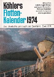 Khlers Flotten-Kalender  Khlers Flotten-Kalender 61.Jahrgang 1974 