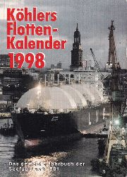 Khlers Flotten-Kalender  Khlers Flotten-Kalender 86.Jahrgang 1998 