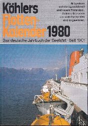Khlers Flotten-Kalender  Khlers Flotten-Kalender 67.Jahrgang 1980 