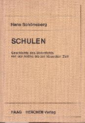 Schneberg,Hans  Schulen 