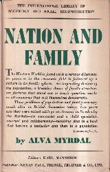 Myrdal,Alva  Nation and Family 