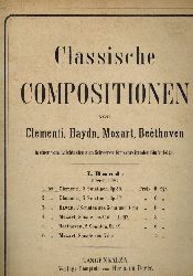 Clementi,Muzio  Je 3 Sonantinen OP 36 und OP 37 und Sonate 1 fr Piano in einem Band 