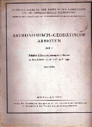 Zinner,E.+K.Schtte  Astronomisch-Geodtische Arbeiten Heft 11 - Relative Schweremessungen 