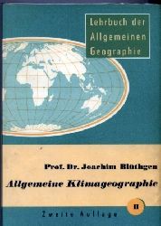 Blthgen,Joachim  Allgemeine Klimageographie 