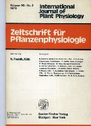 Zeitschrift fr Pflanzenphysiologie  Volume 90. No. 3. 1978 