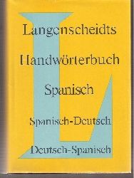 Mller,Heinz+Gnther Haensch  Langenscheidts Handwrterbuch Spanisch Teil I Spanisch-Deutsch 