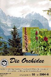 Die Orchidee  Die Orchidee 55.Jahrgang 2004 Heft 1 bis 6 (6 Hefte) 