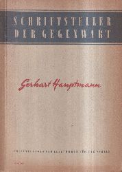 Hauptmann,Gerhart  Hilfsmaterial fr den Literaturunterricht.Hsg.Kollektiv f.Lit-Gesch.im 