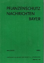 Bayer AG (Hsg.)  Pflanzenschutz Nachrichten Bayer 33.(51.) Jahrgang 1980 Heft 2 