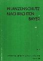 Bayer AG (Hsg.)  Pflanzenschutz Nachrichten Bayer 30.Jahrgang 1977 Heft 3 