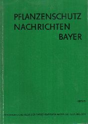 Bayer AG (Hsg.)  Pflanzenschutz Nachrichten Bayer 24.Jahrgang 1971 Heft 3 