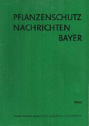 Bayer AG (Hsg.)  Pflanzenschutz Nachrichten Bayer 28.Jahrgang 1975 Heft 2 