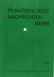 Bayer AG (Hsg.)  Pflanzenschutz Nachrichten Bayer 29.Jahrgang 1976 Heft 1-3 