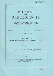 Journal für Ornithologie  Journal für Ornithologie 109. Band 1968 Heft 4 (1 Heft) 