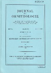 Journal fr Ornithologie  Journal fr Ornithologie 110.Band 1969 Heft 2 (1 Heft) 