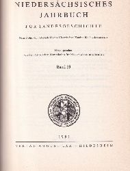 Niederschsisches Jahrbuch  Niederschsisches Jahrbuch fr Landesgeschichte Band 53 