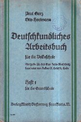 Barz,Paul+Otto Hartmann  Deutschkundliches Arbeitsbuch fr die Volksschule.Heft 1 fr 