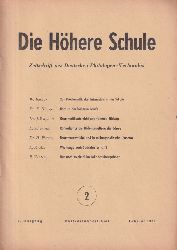 Die hhere Schule  Zeitschrift des Deutschen Philologen-Verbandes 7.Jahrgang 12 Hefte 