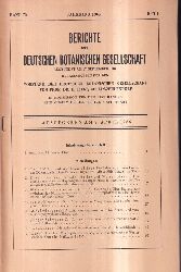 Deutsche Botanische Gesellschaft  Band 79.Jahrgang 1966.Heft 1,2 und 7-12 (8 Hefte) 