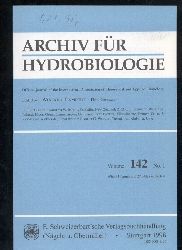 Archiv fr Hydrobiologie  Vol. 142, No. 1-4 (4 Hefte) 